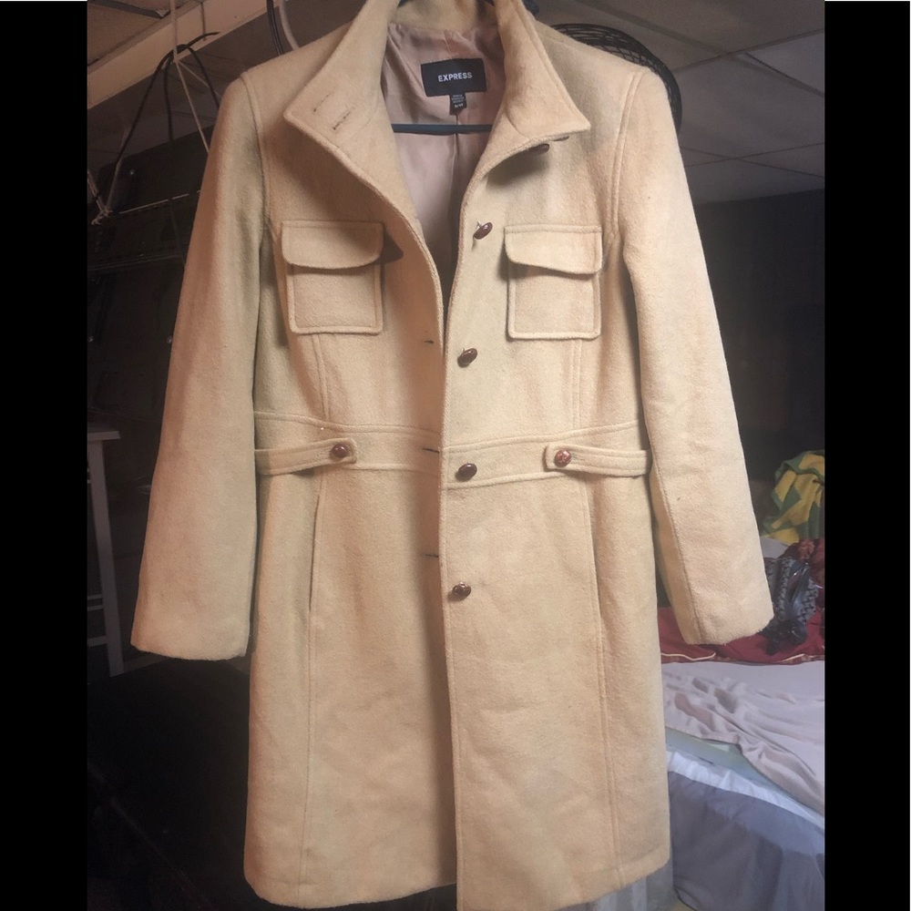 Express Wool Blend Coat 9/10 EUC